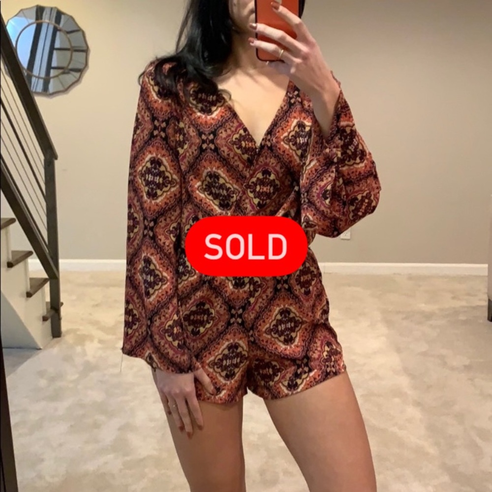 Mimi Chica paisley romper
